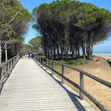 Relaxing In A Area Daire Bibione